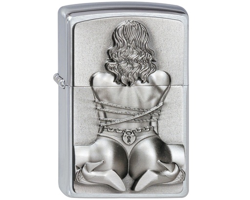 [2002549] Aansteker Zippo Bondage Girl Emblem