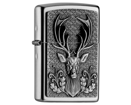 [2004736] Lighter Zippo Deer Head