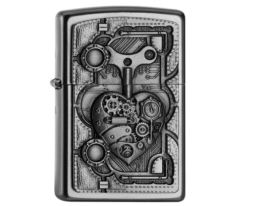 [2005032] Aansteker Zippo Steampunk Heart