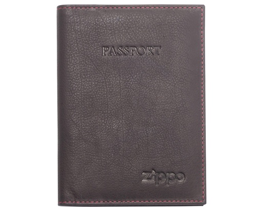 [2005418] Zippo Passport Holder Mocca