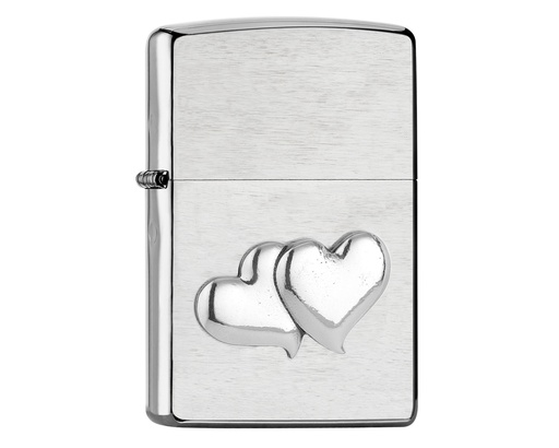 [2006888] Briquet Zippo Doubleheart Mini