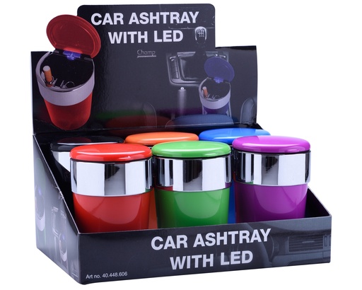 [40448606] Asbak Champ Car Colors with Led