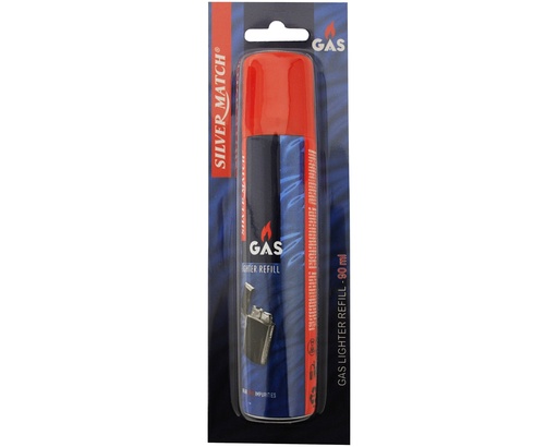 [40673312] Gas Silver Match 90ml Blister