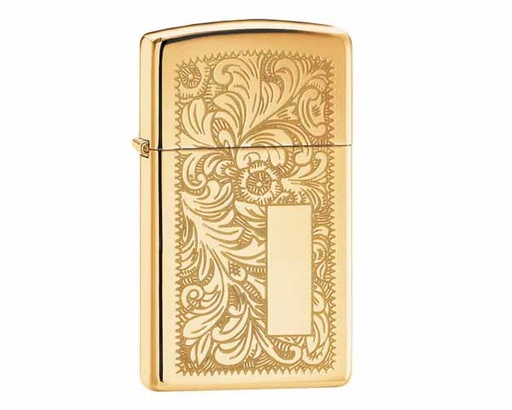 [60000812] Briquet Zippo Venetian Brass Slim