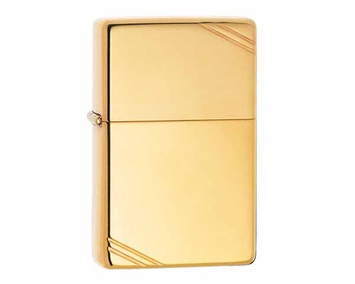 [60001168] Briquet Zippo Vintage Brass High Polished