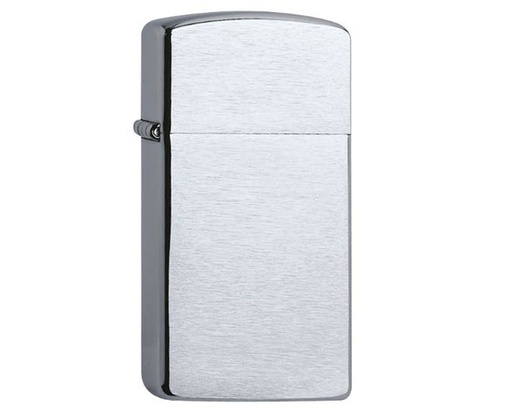 [60001178] Lighter Zippo Brushed Chrome Slim