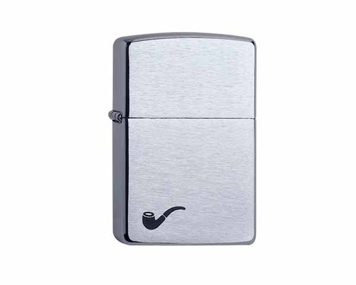 [60001199] Lighter Zippo Pipe Chrome Brushed