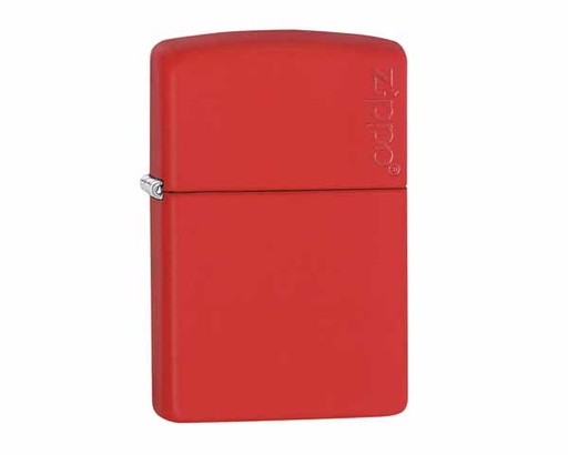 [60001204] Briquet Zippo Red Matte with Zippo Logo