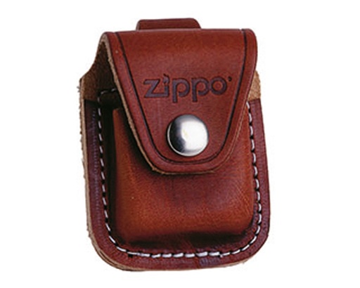 [60001216] Zippo Pouch Zippo Brown With Loop