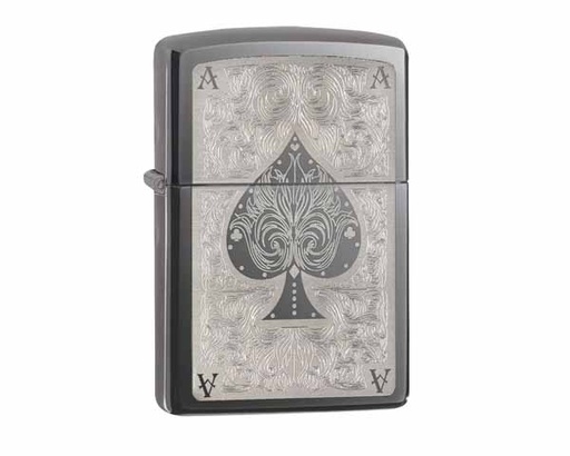 [60001271] Lighter Zippo Ace Filigree