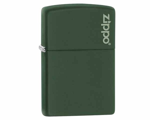 [60001568] Aansteker Zippo Green Matte W/ Logo