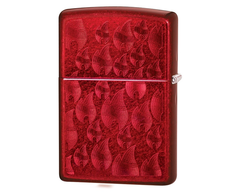 [60004598] Briquet Zippo Candy Apple Red