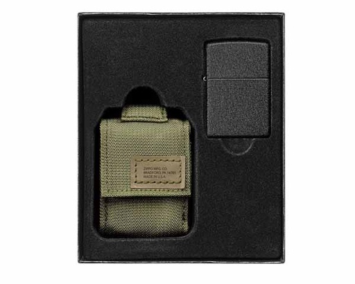 [60005676] Gift Set Zippo Molle Etui en Aansteker Zippo