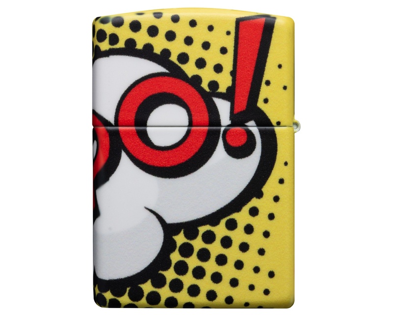 [60005962] Briquet Zippo Comic Zippo Design