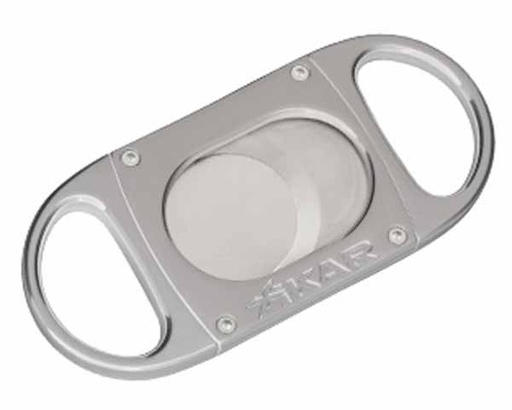 [209CS] Cigar Cutter Xikar M8 Metal Body Chrome Silver