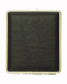 [520NK01] Cigarette Pouch VH 520 Simili Chrome Black 18ks