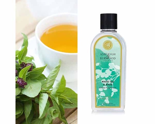 [BLPFL502] AB Vloeistof White Tea Basil 500ml