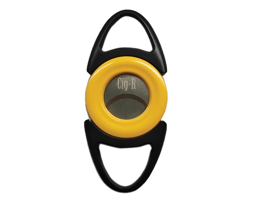 [C00102] Cigar Cutter Cig'R Yellow 22mm