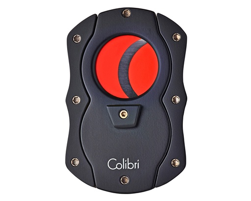 [CU100T21] Coupe Cigare Colibri Cut Noir Rubber/Lames Rouges