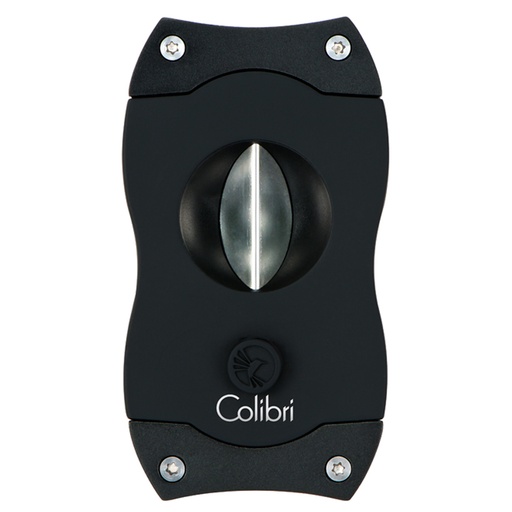 [CU300T1] Cigar Cutter Colibri V-Cut Black
