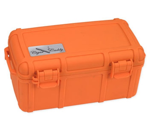 [HUMCC15OR] Humidor De Voyage Cigar Caddy Orange 15 Cigares