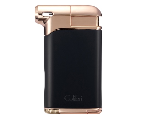 [LI400C9] Briquet Colibri Pipe New Pacific Noir Rose