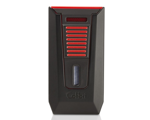 [LI850T14] Briquet Colibri Slide Noir Rouge