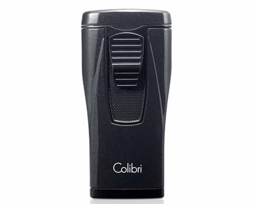 [LI880T5] Briquet Colibri Monaco Metalic Noir