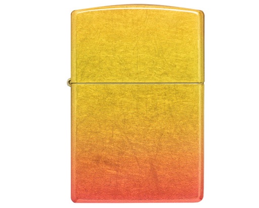 [60006437] Briquet Zippo Ombre Orange Yellow