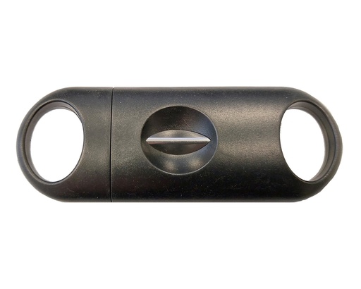 [SK2031] Cigar Cutter Plastic V-Cut Black