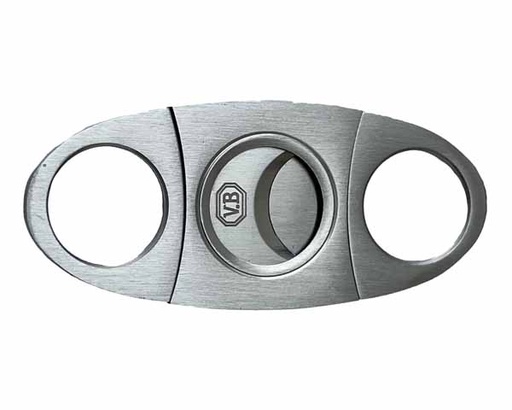 [CM012] Sigarenknipper Vb Ovaal Metaal Zilver 