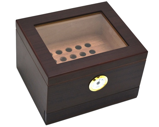 [CB32] Humidor Dark Cherry With Drawer - 40 Cigars