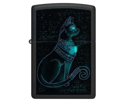 [60006542] Lighter Zippo Spiritual Cat Design