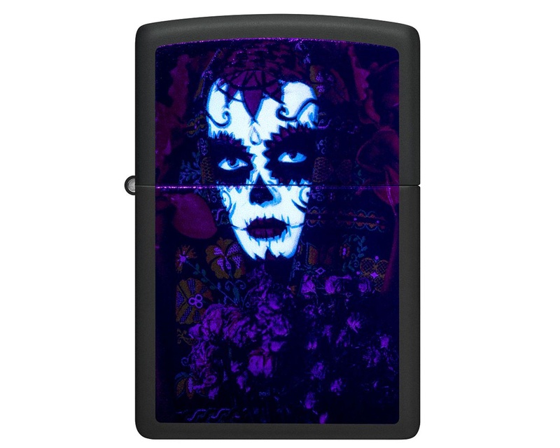 [60006561] Aansteker Zippo Sugar Skull Woman Design