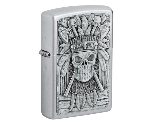 [2007659] Aansteker Zippo Indian Skull