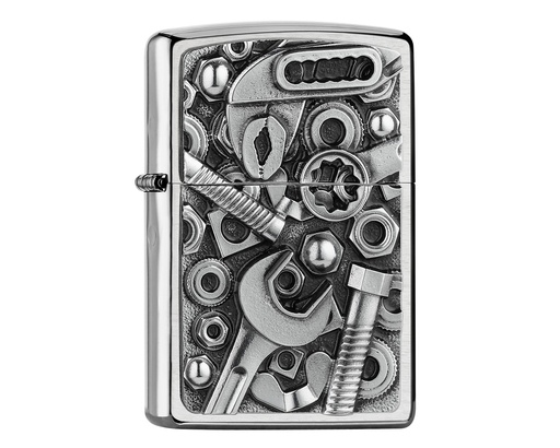 [2007674] Lighter Zippo Screws & Tools 3D