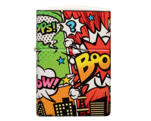 [60006555] Lighter Zippo Pop Art City Design