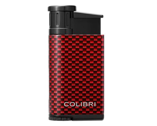 [LI520C32] Briquet Colibri Evo Carbon Rouge