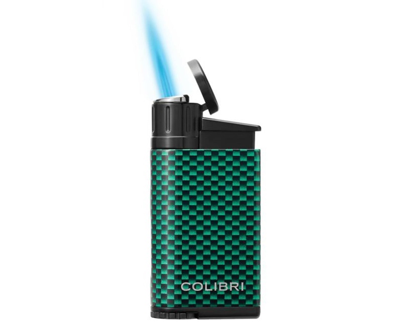 [LI520C34] Briquet Colibri Evo Carbon Vert