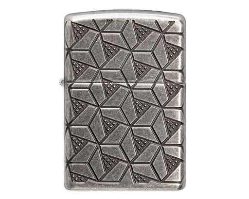 [60006120] Aansteker Zippo Geometric Pattern Design