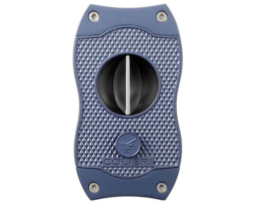 [CU300T35] Cigar Cutter Colibri V-Cut Diamond Navy