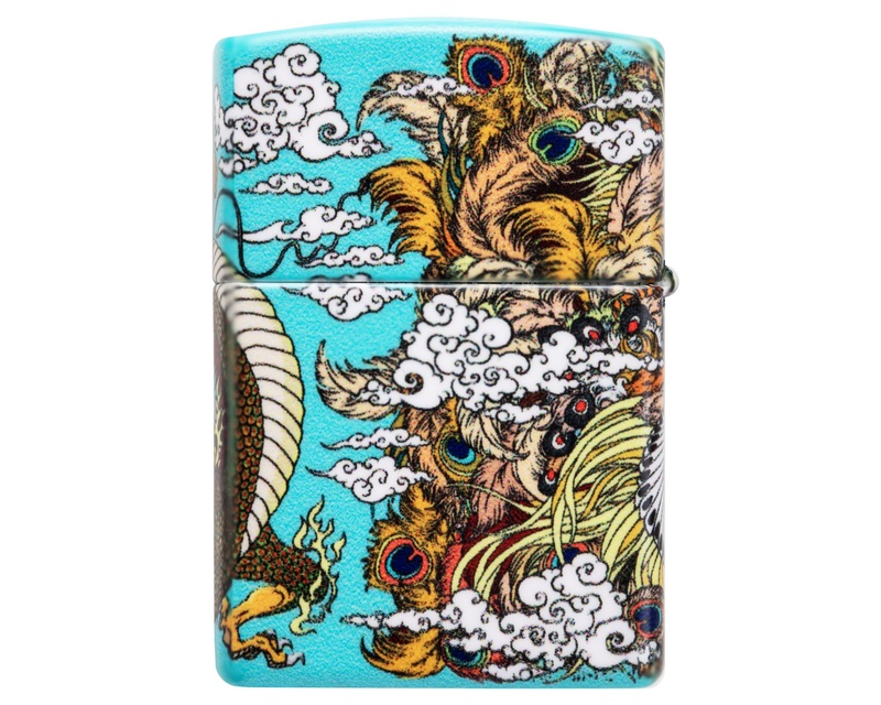 [60006822] Lighter Zippo Chinese Drageon - Phoenix