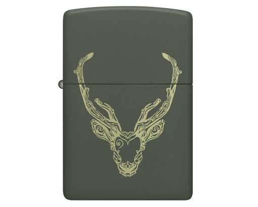 [60006862] Briquet Zippo Deer Design