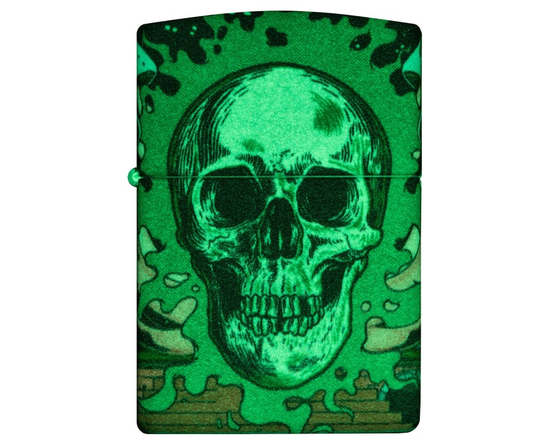 [60006760] Aansteker Zippo Skull Design