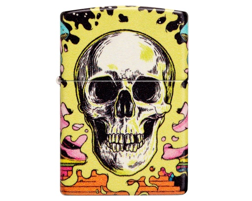 [60006760] Ligther Zippo Skull Design