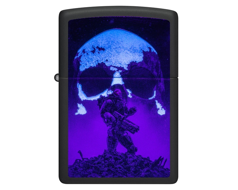 [60006892] Aansteker Zippo Space Soldier