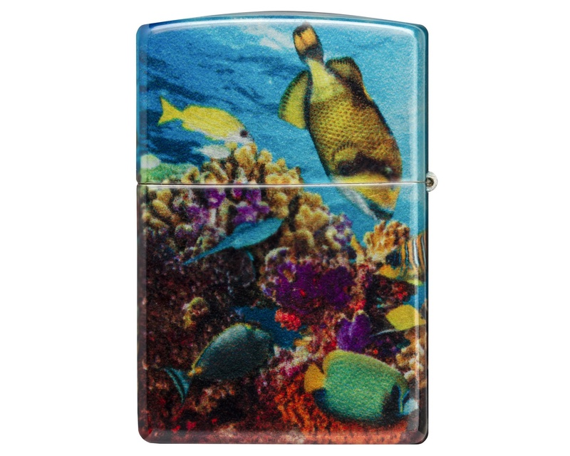 [60006842] Aansteker Zippo Deep Sea Design