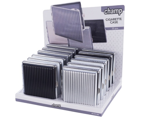 [40519062] Etui Sigaret Champ Plastiek Striped 20pcs