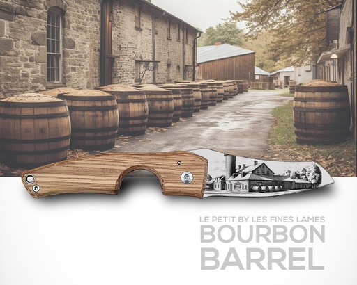 [CC0201113] LFL Cigar Knive Le Petit Bourbon Barrel