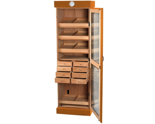 [HUM2000] Humidor Cabinet Oak 2.000-3.000 cigars